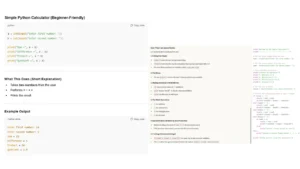Building a Small Python Project (Calculator Test)
With Chatgpt and Claude