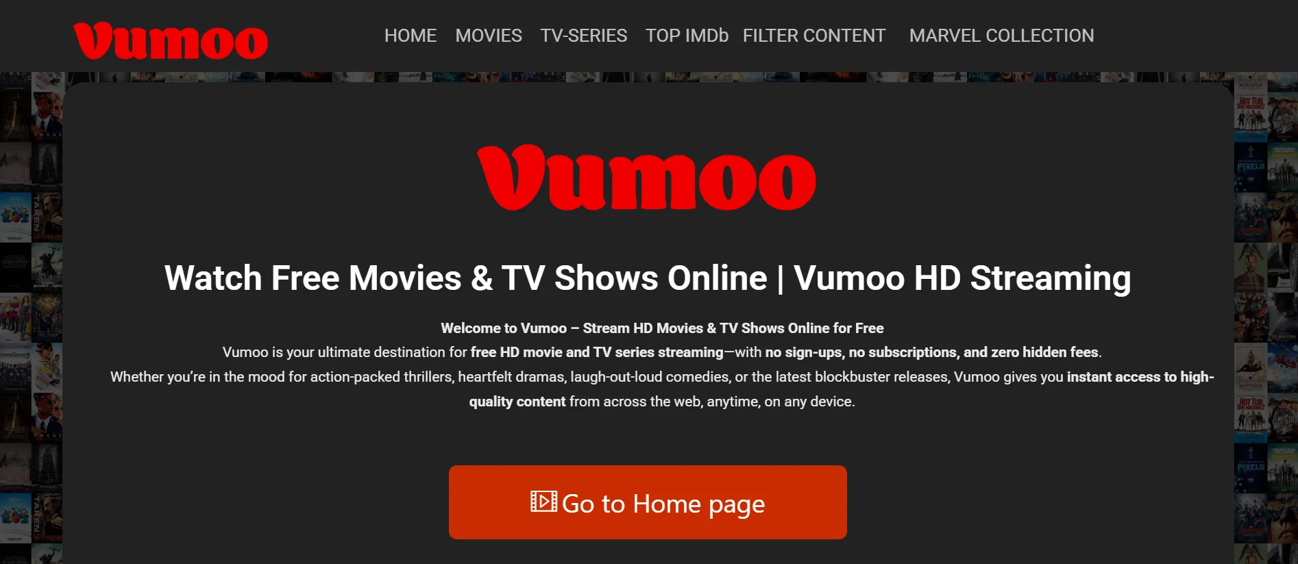 Vumoo - Stream Free Movies and TV Shows Online