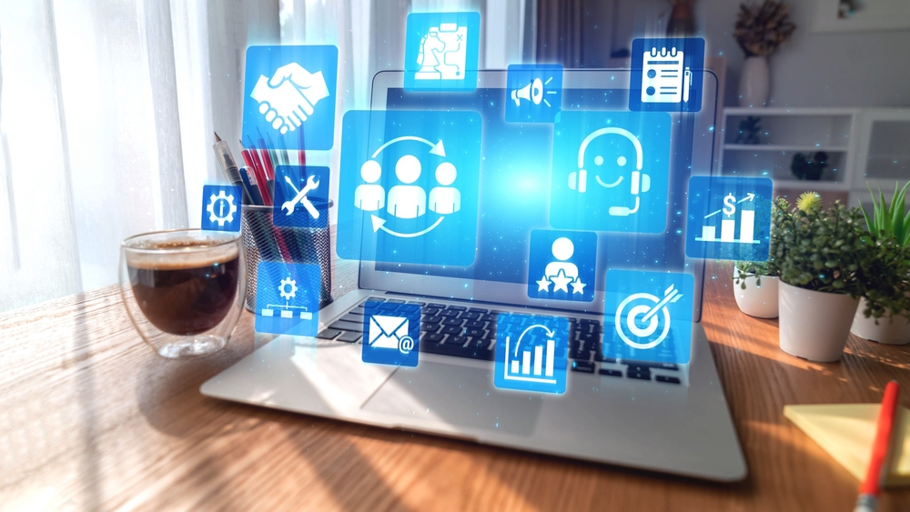 HQPotner centralized business management platform showing team collaboration, real-time task updates, analytics, and scalable workflow solutions for growing businesses