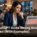 ChatGPT Wrong Answers – Why AI Gets It Wrong (Explained)