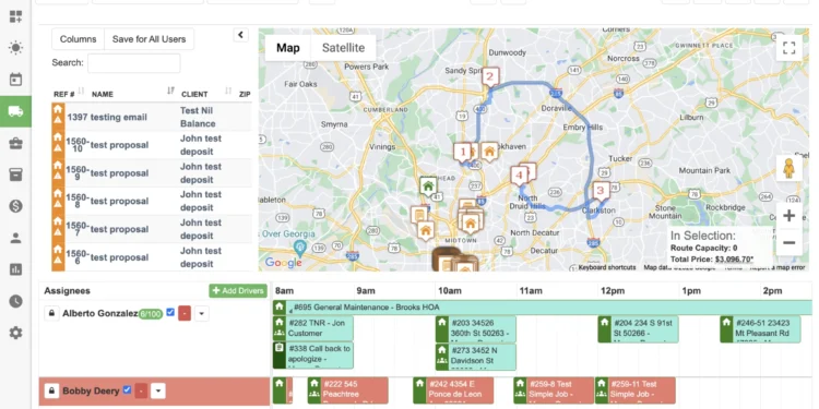 Tree Service Scheduling Software