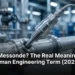 Industrial measuring probe (Messonde) inserted into pipe for temperature and pressure sensing