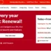 Screenshot of the official AARP homepage showing membership details, automatic renewal offers, and main navigation categories including Games.