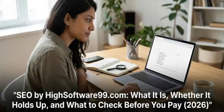 SEO by HighSoftware99.com: What It Is, Whether It Holds Up, and What to Check Before You Pay (2026)